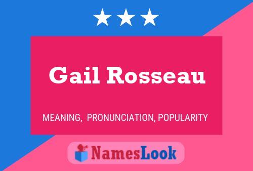 Póster del nombre Gail Rosseau