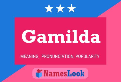 Póster del nombre Gamilda