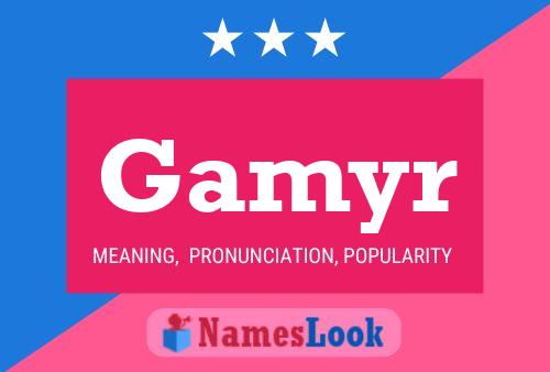 Póster del nombre Gamyr