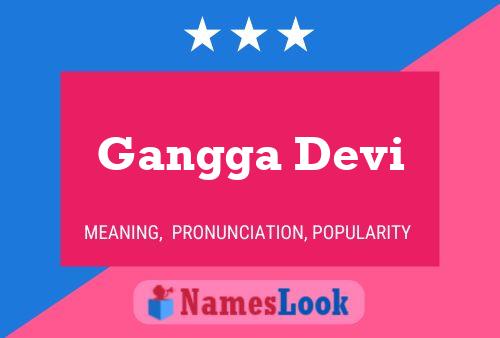 Póster del nombre Gangga Devi