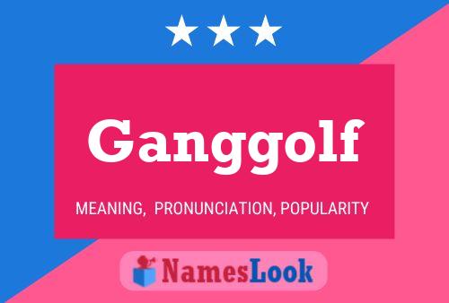 Póster del nombre Ganggolf