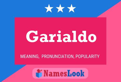 Póster del nombre Garialdo