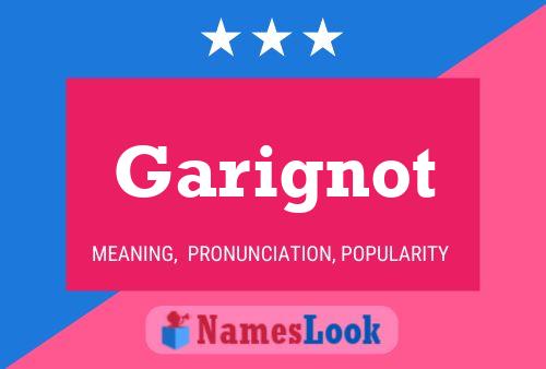 Póster del nombre Garignot