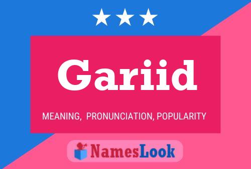 Póster del nombre Gariid