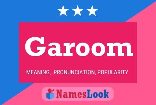 Póster del nombre Garoom