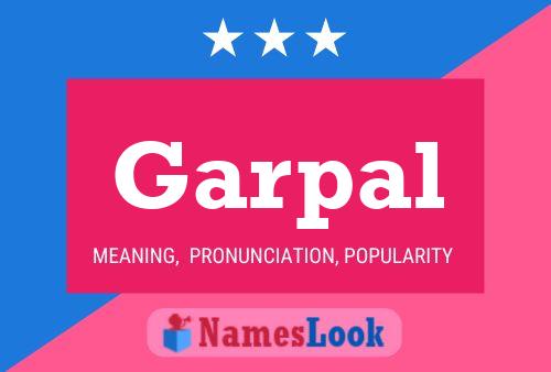 Póster del nombre Garpal