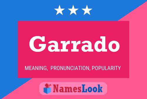 Póster del nombre Garrado