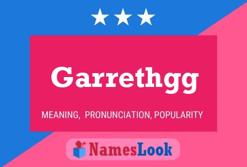 Póster del nombre Garrethgg