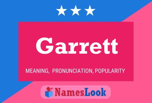 Póster del nombre Garrett