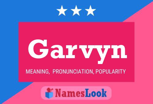 Póster del nombre Garvyn