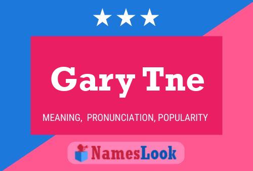 Póster del nombre Gary Tne