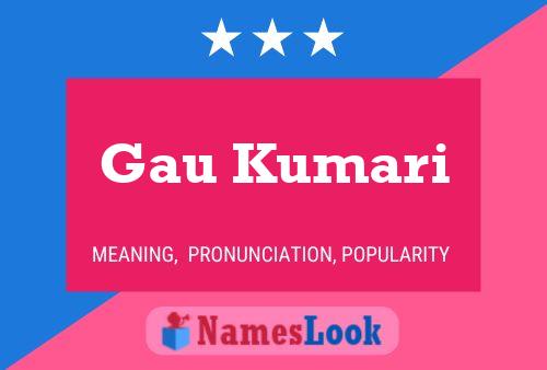 Póster del nombre Gau Kumari