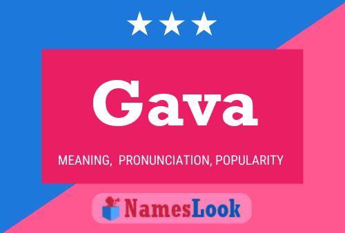 Póster del nombre Gava