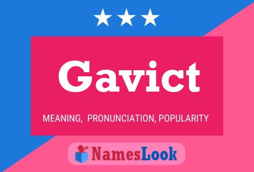 Póster del nombre Gavict