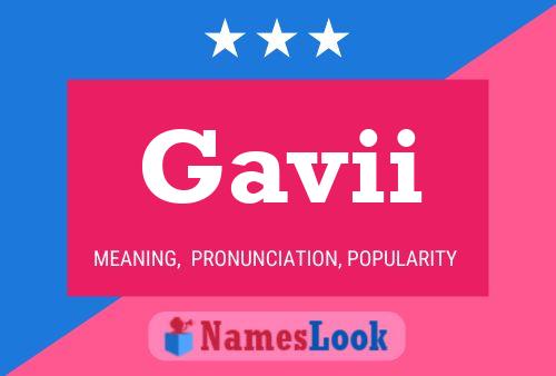 Póster del nombre Gavii