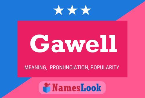 Póster del nombre Gawell