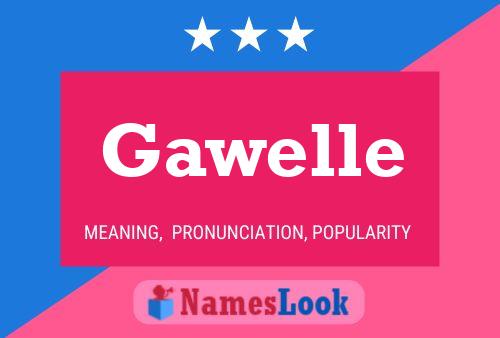 Póster del nombre Gawelle