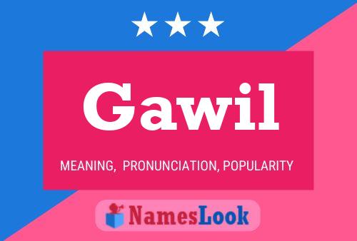 Póster del nombre Gawil