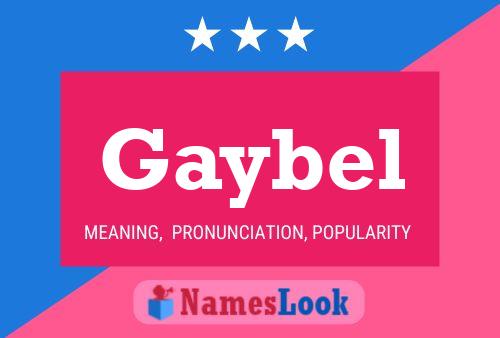 Póster del nombre Gaybel