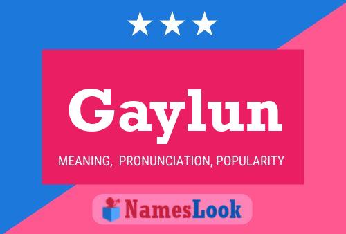 Póster del nombre Gaylun