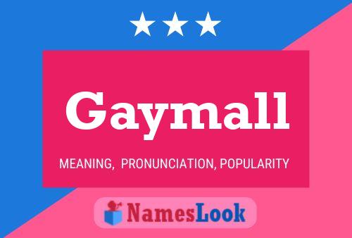 Póster del nombre Gaymall