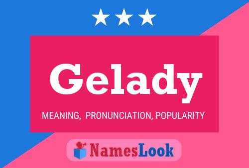 Póster del nombre Gelady