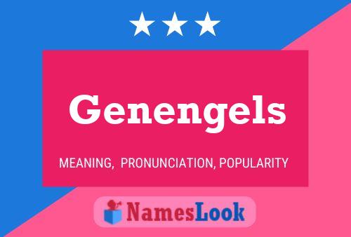 Póster del nombre Genengels