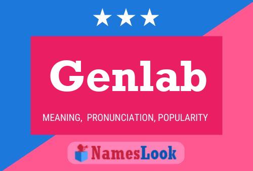 Póster del nombre Genlab