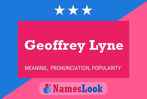 Póster del nombre Geoffrey Lyne