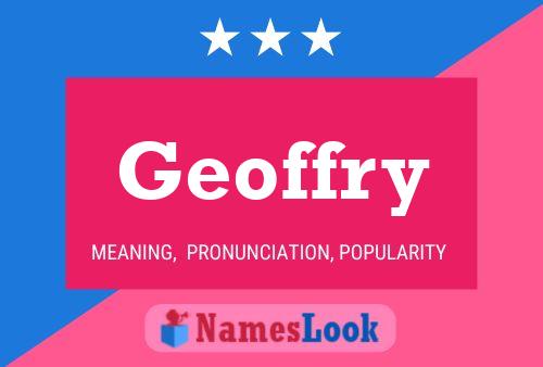 Póster del nombre Geoffry