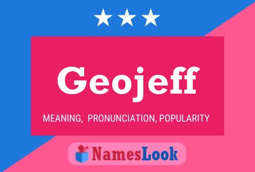 Póster del nombre Geojeff