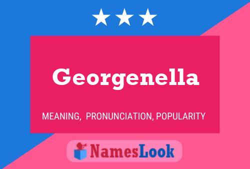 Póster del nombre Georgenella