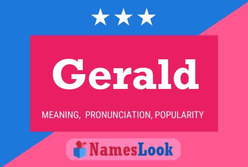 Póster del nombre Gerald