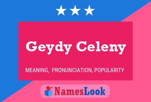 Póster del nombre Geydy Celeny