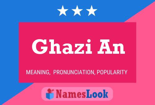 Póster del nombre Ghazi An