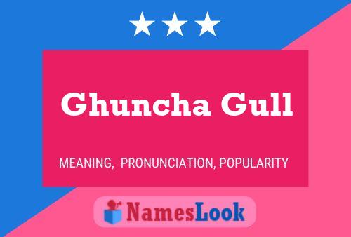 Póster del nombre Ghuncha Gull