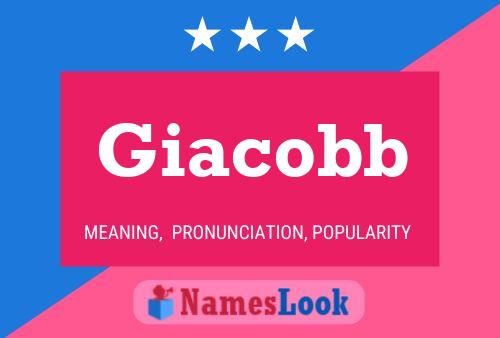 Póster del nombre Giacobb