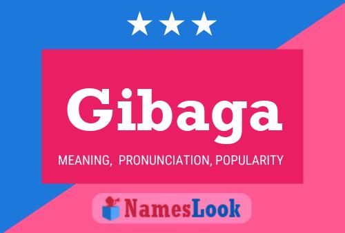 Póster del nombre Gibaga