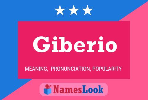 Póster del nombre Giberio