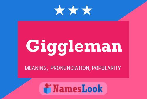 Póster del nombre Giggleman