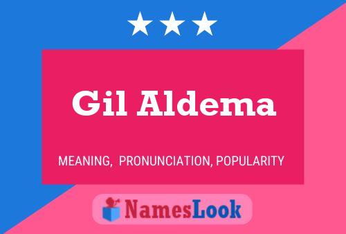 Póster del nombre Gil Aldema