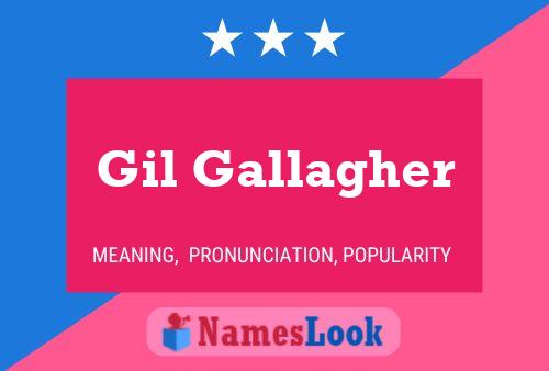 Póster del nombre Gil Gallagher