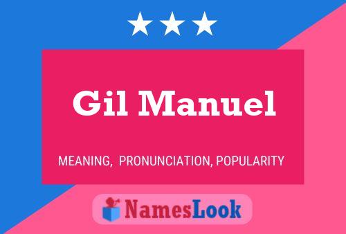 Póster del nombre Gil Manuel