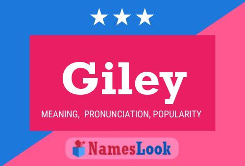 Póster del nombre Giley