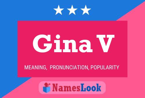 Póster del nombre Gina V