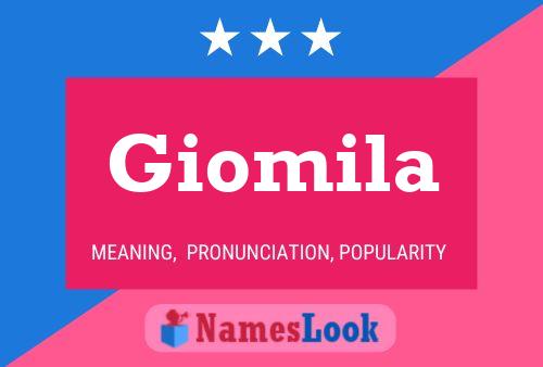 Póster del nombre Giomila