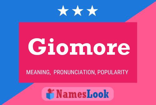 Póster del nombre Giomore