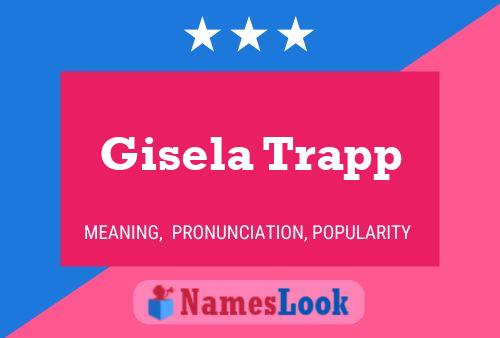 Póster del nombre Gisela Trapp