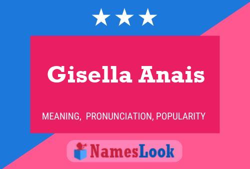 Póster del nombre Gisella Anais