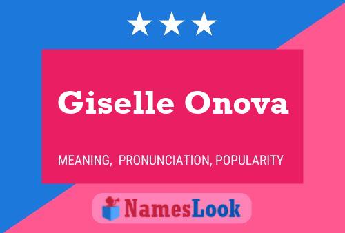 Póster del nombre Giselle Onova